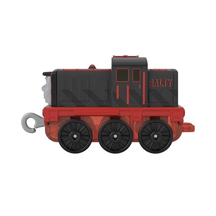 Thomas ve Arkadaşları Sür-Bırak Küçük Tekli Trenler Siyah Salty HBX78