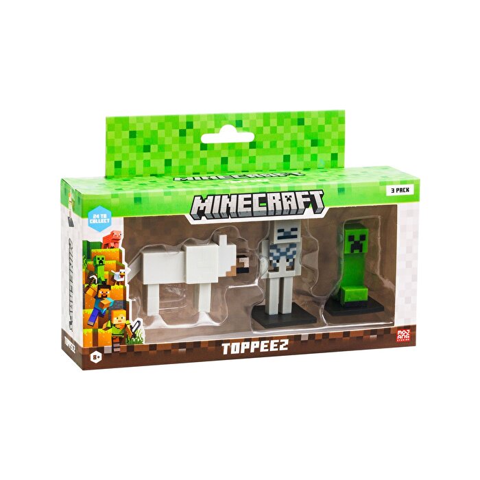 Minecraft 3D Figür Stamper 3'lü Set 10
