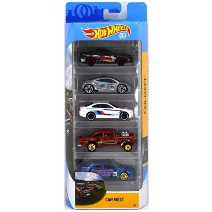 Hot Wheels Beşli Araba Seti FKT59
