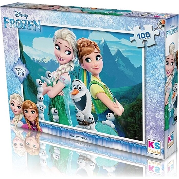 Ks Puzzle Frozen Puzzle 100 Parça