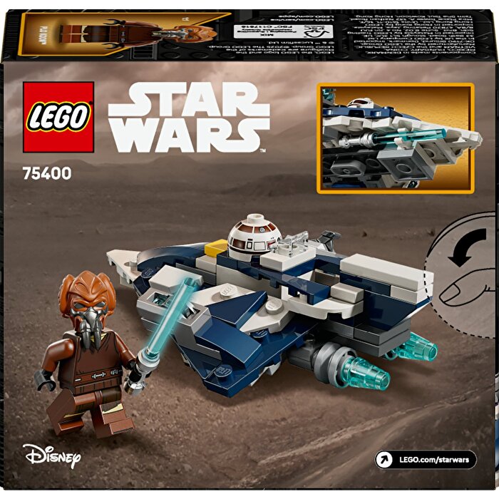 LEGO Star Wars Plo Koon'un Jedi Starfighter Mikro Savaşçısı 75400