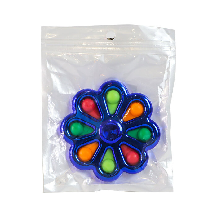 Pop It Mini Stres Çarkı Mavi
