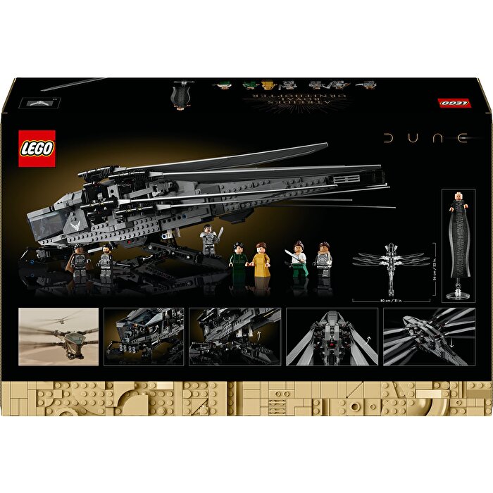 LEGO Icons Dune: Çöl Gezegeni Atreides Royal Ornithopter 10327