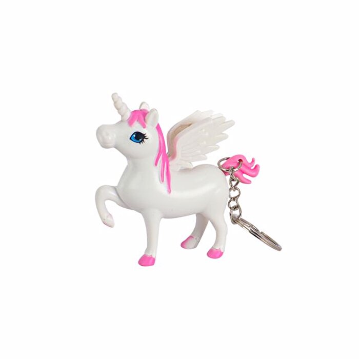 Pegasus Işıklı Sesli Pembe Anahtarlık