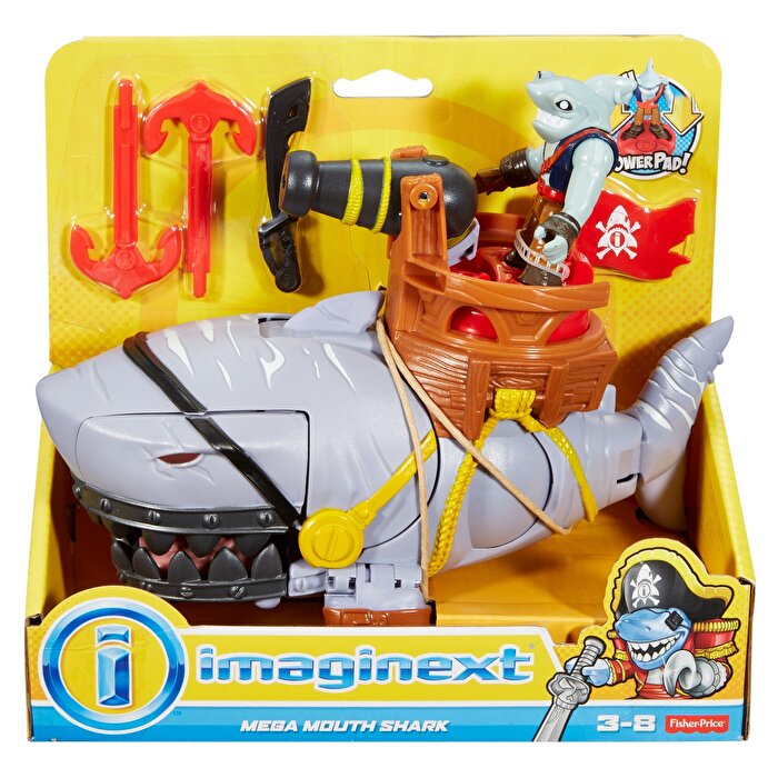 Imaginext Korsan Figür ve Aksesuarlar Mega Mouth Shark DHH66