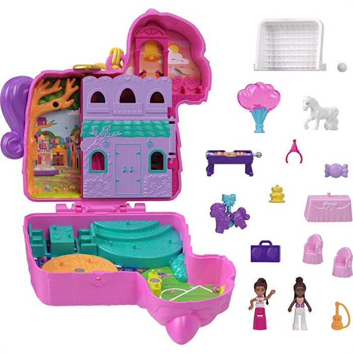 Polly Pocket ve Maceraları Oyun Setleri Pinata Party HKV32