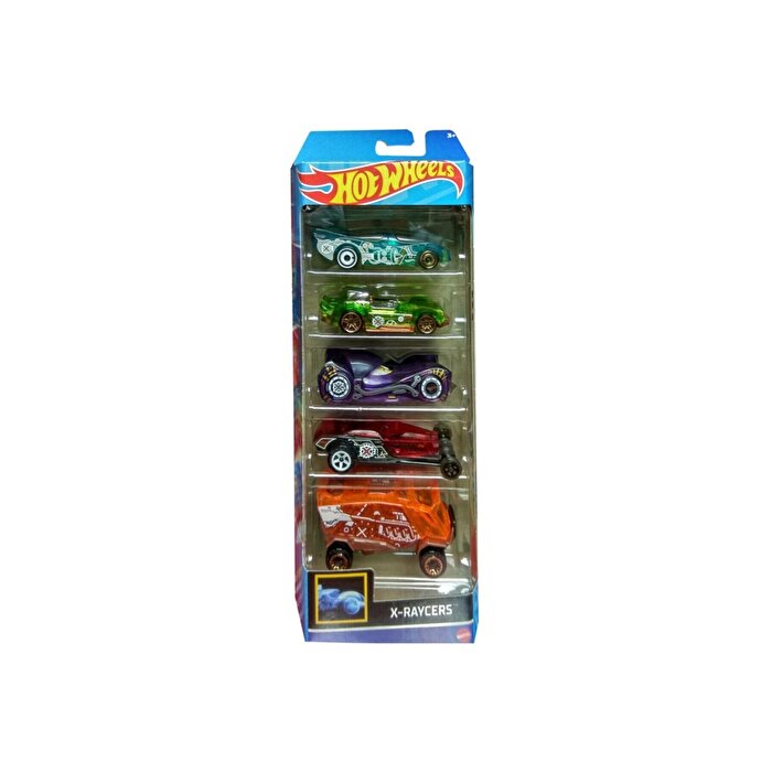 Hot Wheels 5'li Araba Seti  X-raycers HFV81