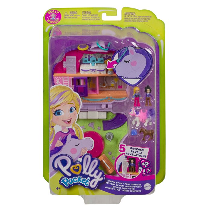 Polly Pocket Zıpzıp Midilli Kompakt Oyun Seti GTN14