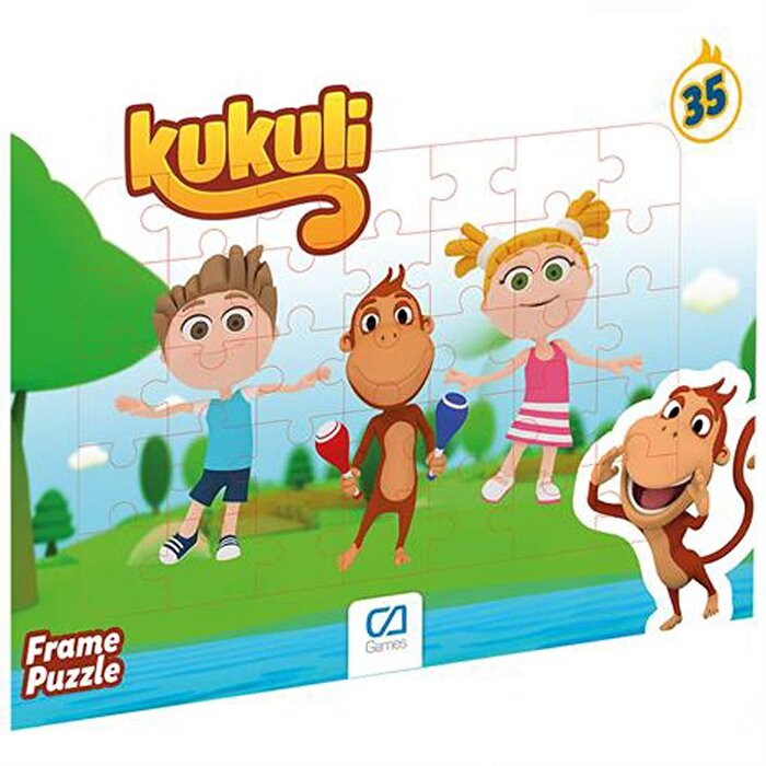 Kukuli Frame Puzzle 35 Parça