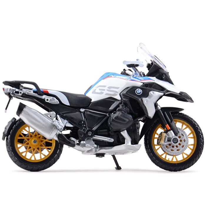 Maisto 1:18 Motosiklet Mavi Beyaz