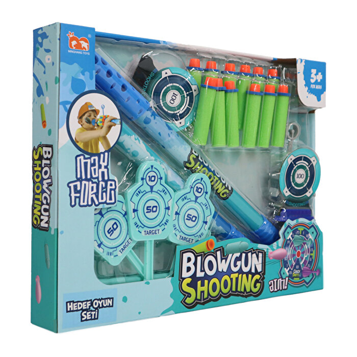 Üflemeli Atış Dart Seti