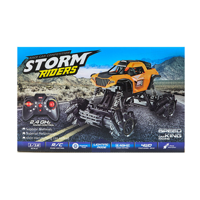 1:16 Ölçekli Storm Riders Turuncu Kamyonet