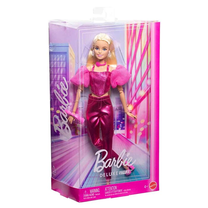 Barbie Deluxe Style Stil İkonu Bebek Pembe Korseli JFP40