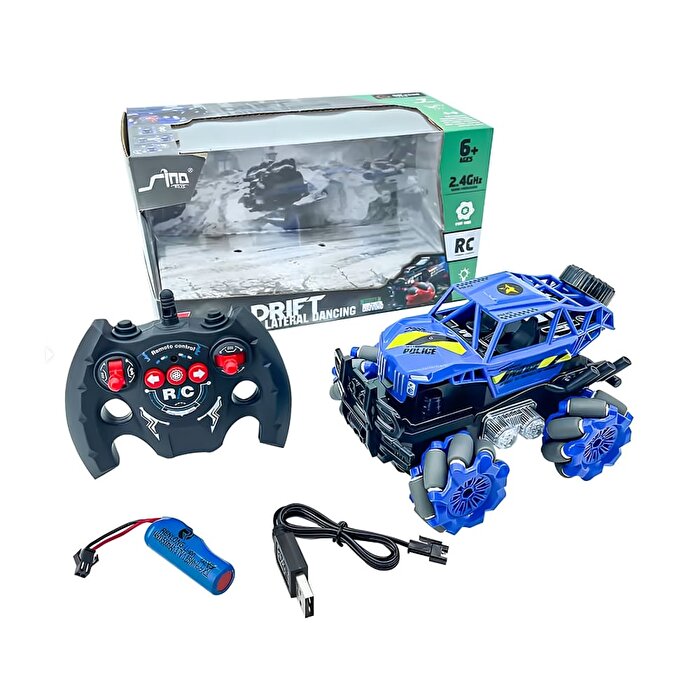 Uzaktan Kumandalı 1:36 Drift Araba Mavi
