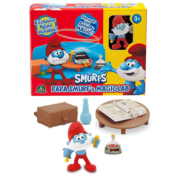 Şirinler Figür ve Oyun Seti Şirin Baba’nın Laboratuvarı