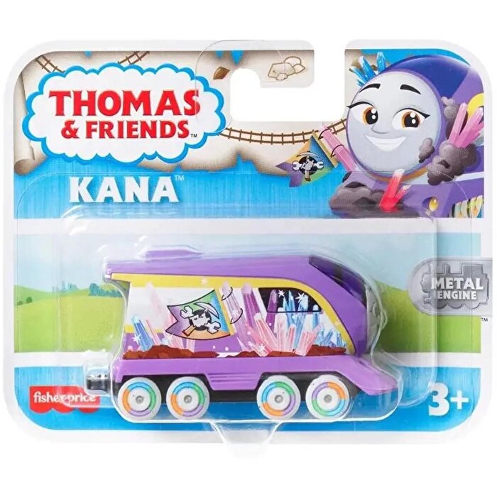 Thomas ve Arkadaşları Küçük Tekli Tren (Sür-Bırak) Kana HMC35