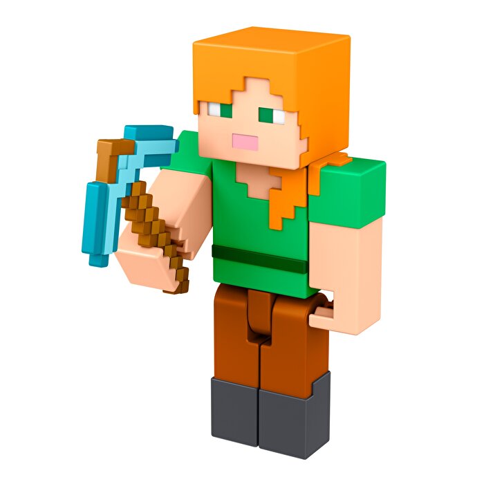 Minecraft Aksesuarlı Figürler Alex HFC34