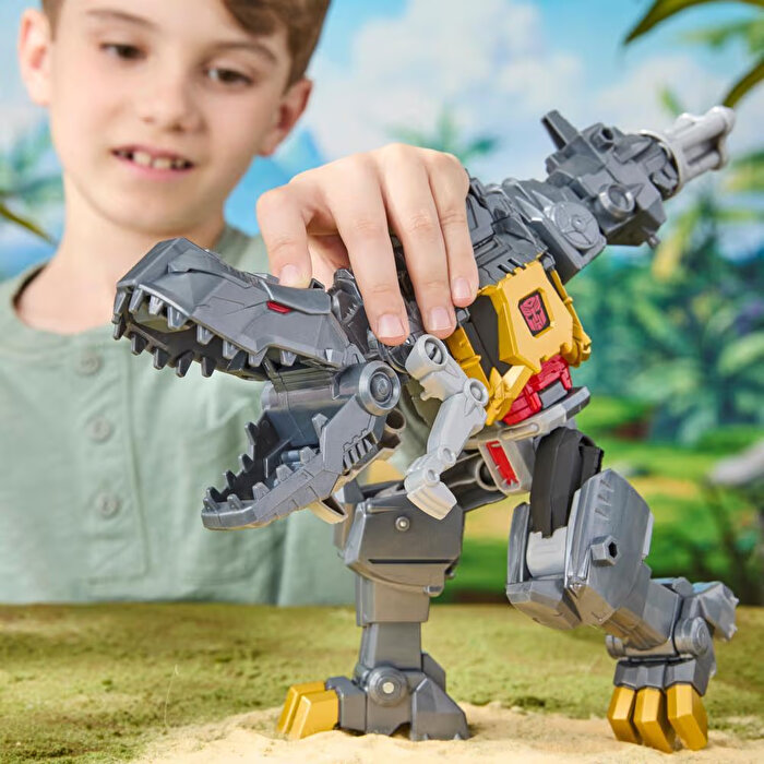 Transformers Cyberworld Grimlock Chomp Dönüşen Aksiyon Figürü