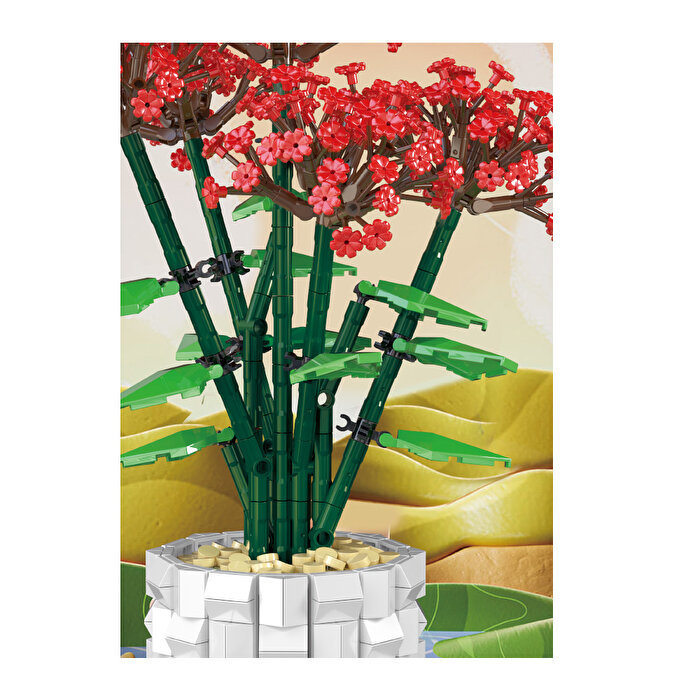 Mega Blok Çiçek Selvi Asması 1127 Parça