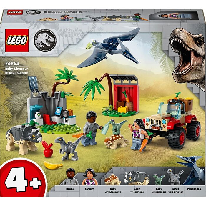 LEGO Jurassic World Yavru Dinozor Kurtarma Merkezi 76963