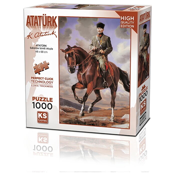 KS Puzzle Gazi Mustafa Kemal Sakarya Adlı Atıyla 1000 Parça