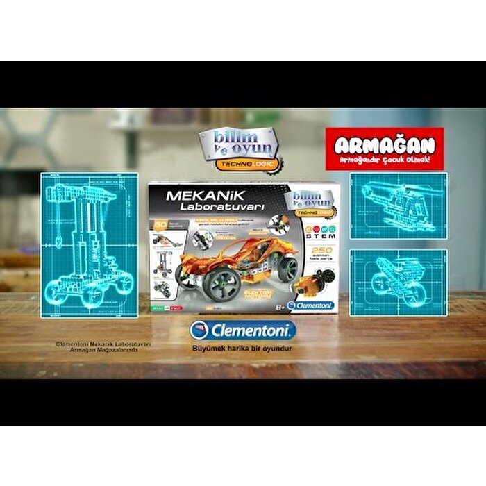 Clementoni Mekanik Laboratuvarı Deney Seti