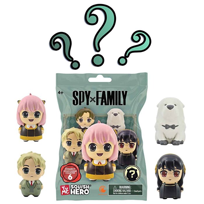 Spy x Family Squish Hero Serisi Sürpriz Figür Paketi