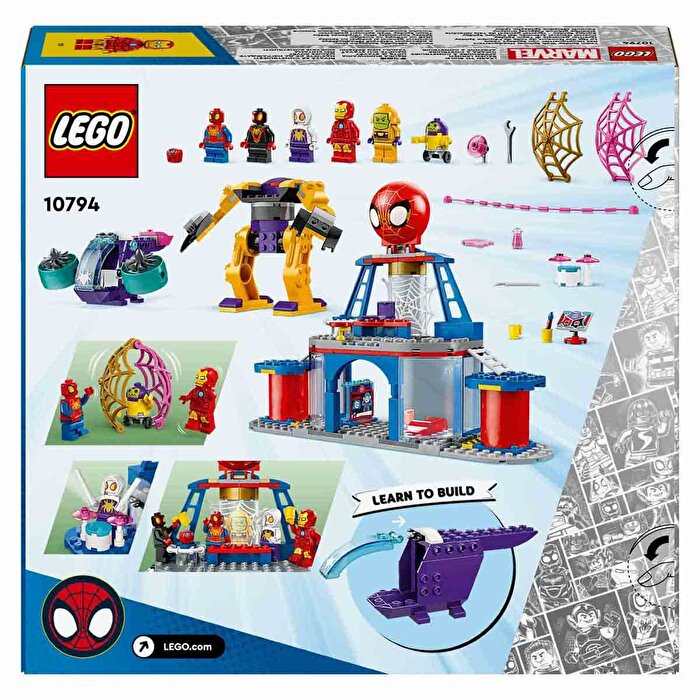 LEGO Spidey Takımı Ağ Örücü Karargahı 10794