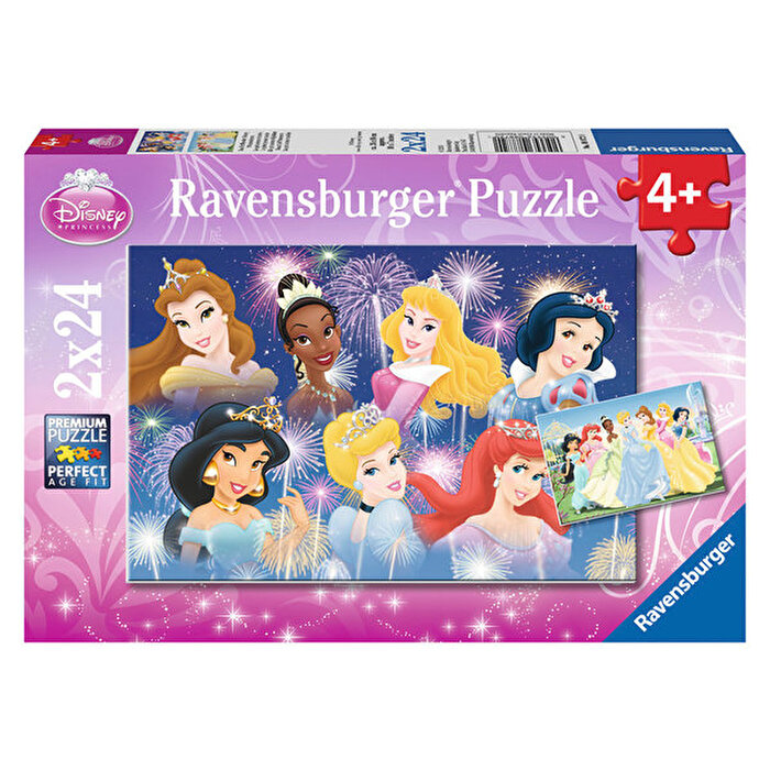 Ravensburger Puzzle 2x24 Parça Disney Prensesler