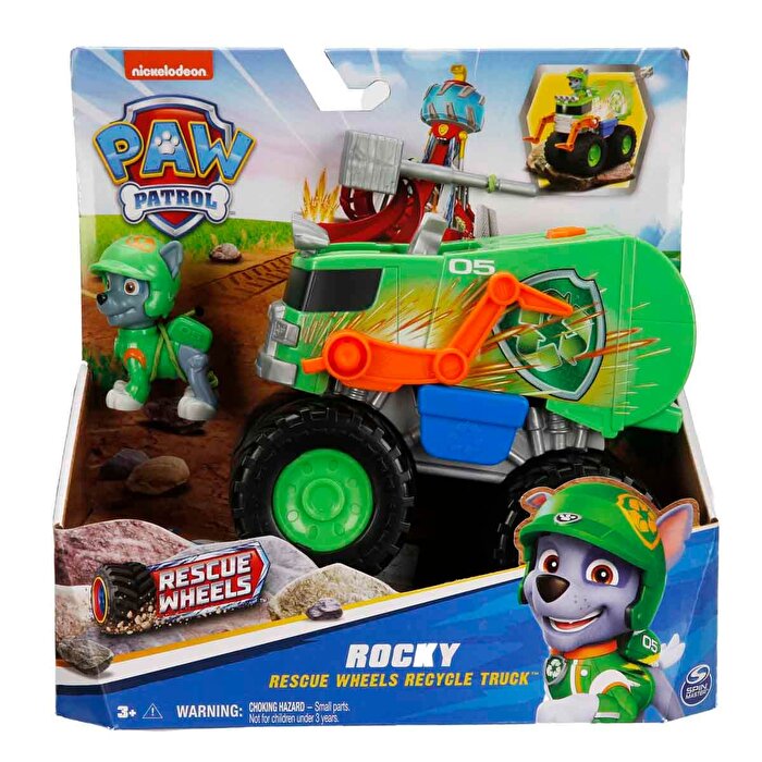 Paw Patrol Rescue Wheels Temalı Araçlar Rocky