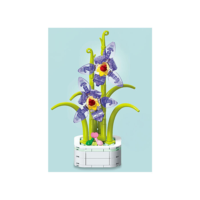 Mega Kri̇stal Çi̇çekler Yapı Blokları Lotus