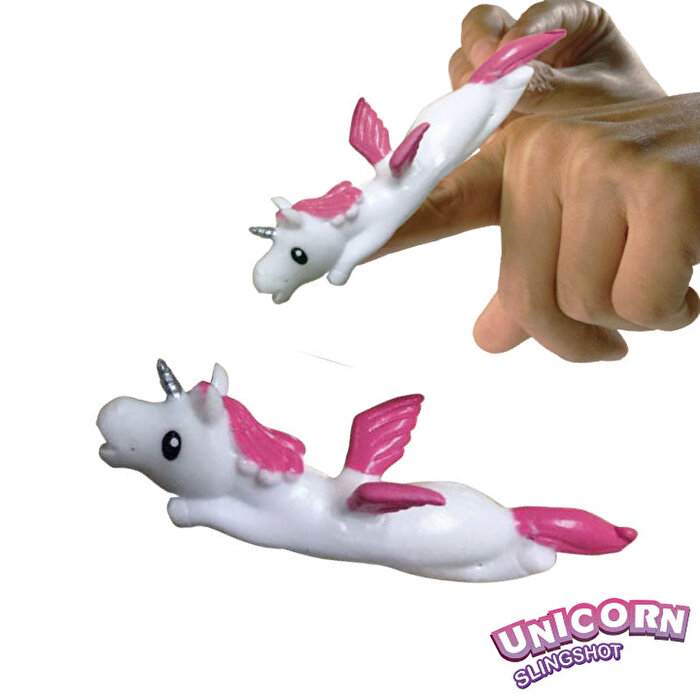 Unicorn Slingshot Kuşlastik Sapan Pembe Mor