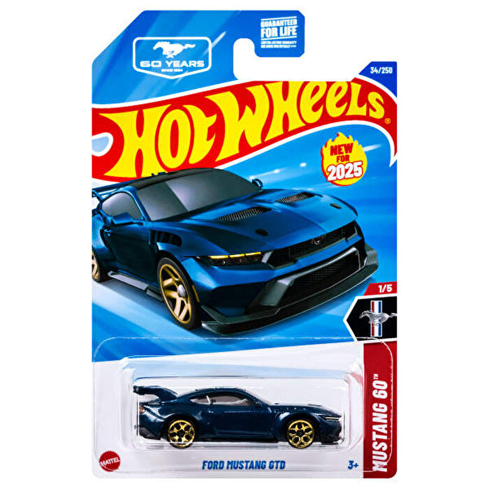 Hot Wheels Tekli Arabalar Ford Mustang Gto JBB93