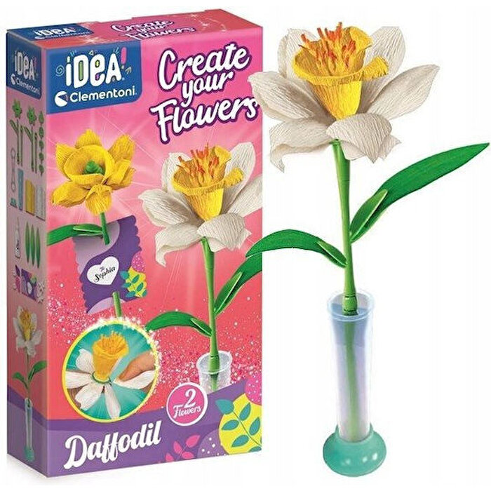 Idea Clementoni Çiçek Nergis Tasarım Seti