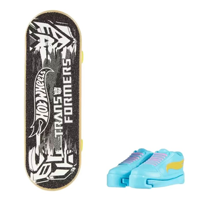 Hot Wheels Skate Parmak Kaykay ve Ayakkabı Paketleri Starscream HVK39