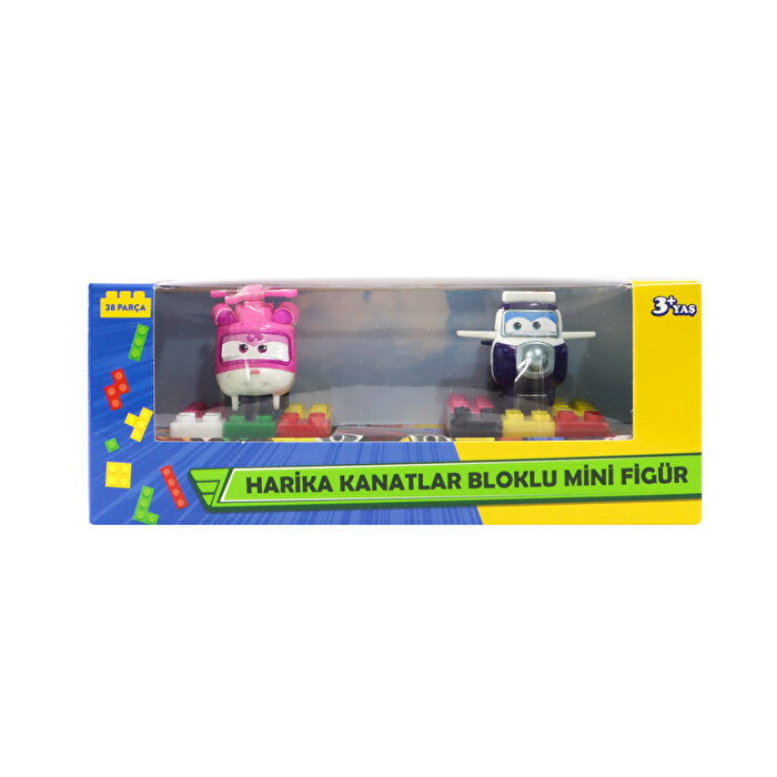 Harika Kanatlar Bloklu Mini Figür Dizzy ve Paul 2'li Set