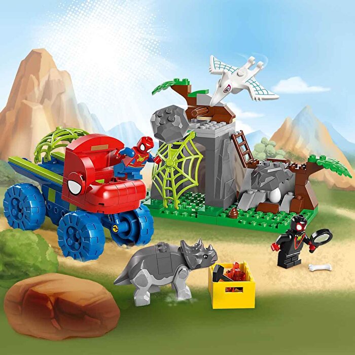 LEGO Marvel Spidey Ekibi Dinozor Kamyonlu Kurtarma 11199