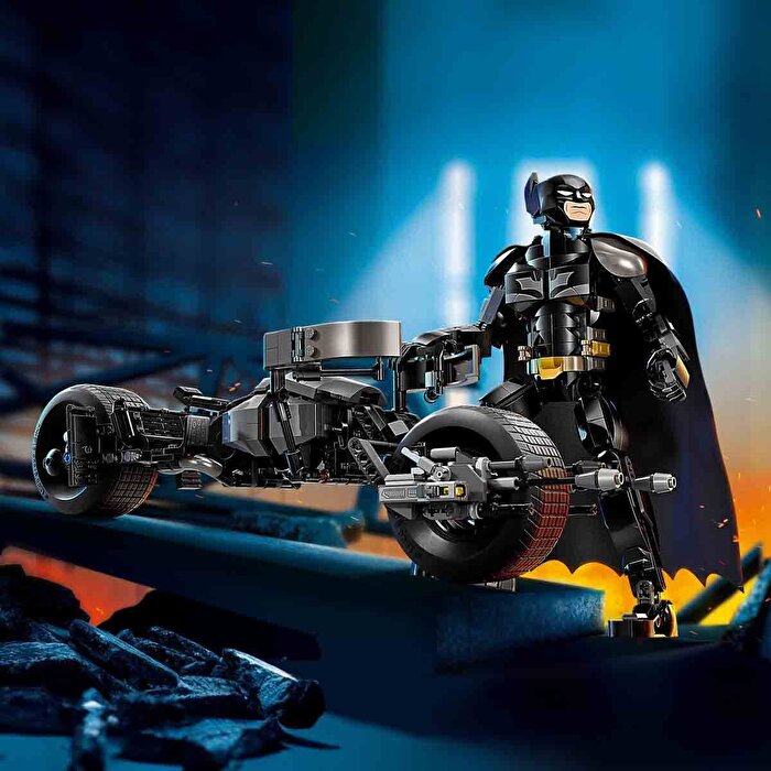LEGO DC Batman: Batman Yapım Figürü ve Bat-Pod Motosiklet 76273