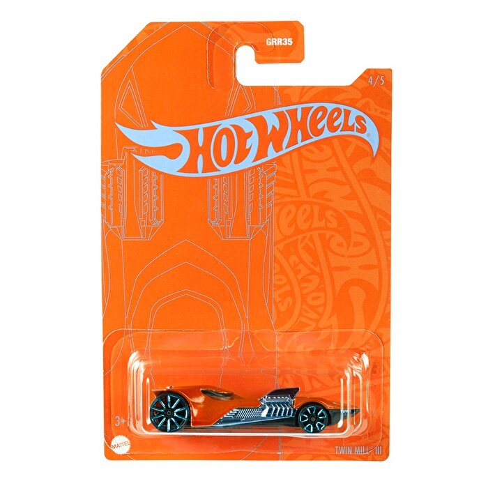 Hot Wheels Mavi ve Parlak Arabalar Twin Mill GRR41