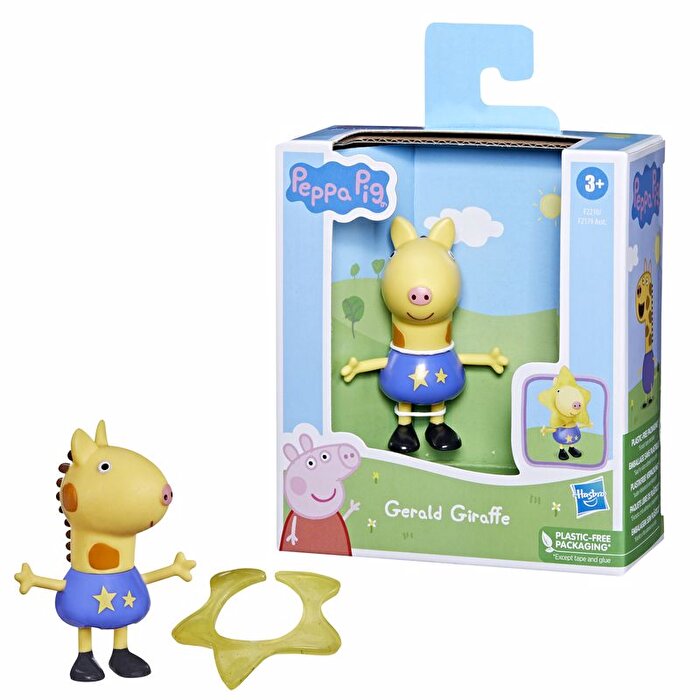 Peppa Pig ve Arkadaşları Sürpriz Tekli Figür Gerald Giraffe F2210
