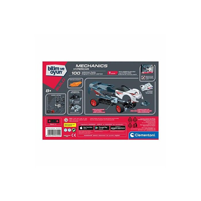 Clementoni Mekanik Laboratuvar Süpercar