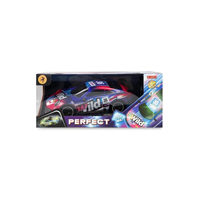 1:18 Wild Kumandalı Full Fonksi̇yon Işıklı Araba Pembe Mor