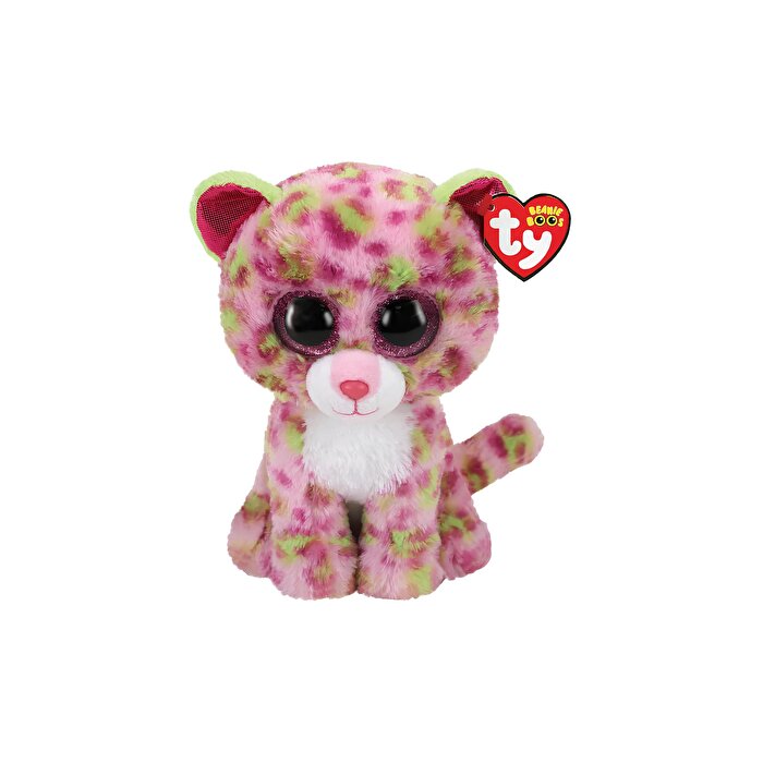 TY Beanie Boos Lainey Pembe Yeşil Leopar 24 Cm
