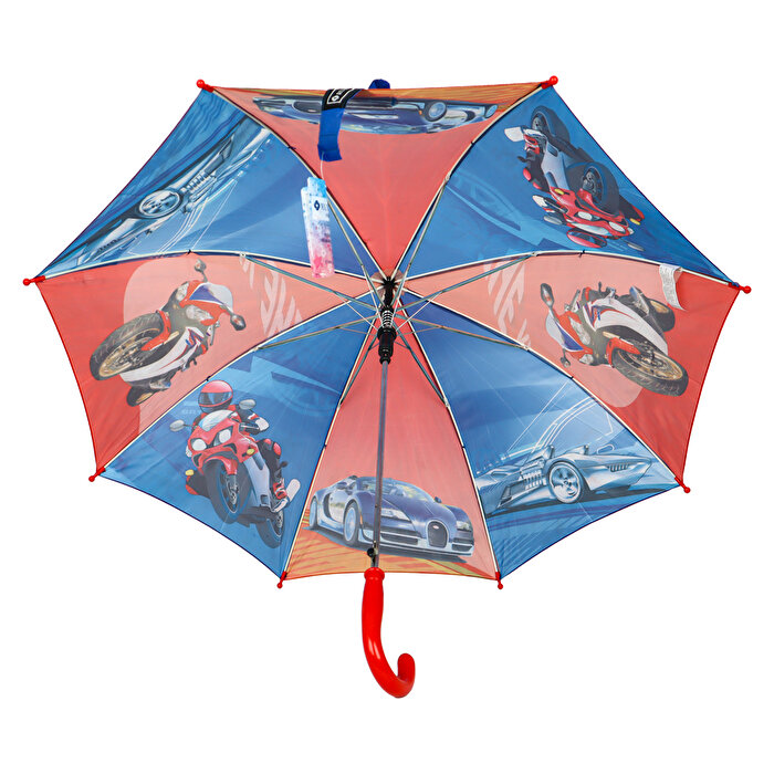 Rubenis Kırmızı Saplı Şemsiye