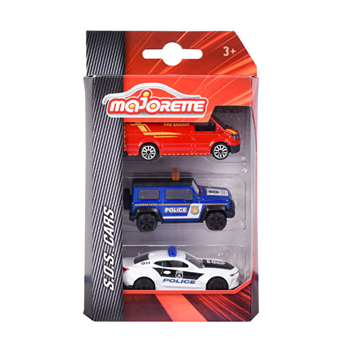 Majorette S.O.S. Araç Seti 1
