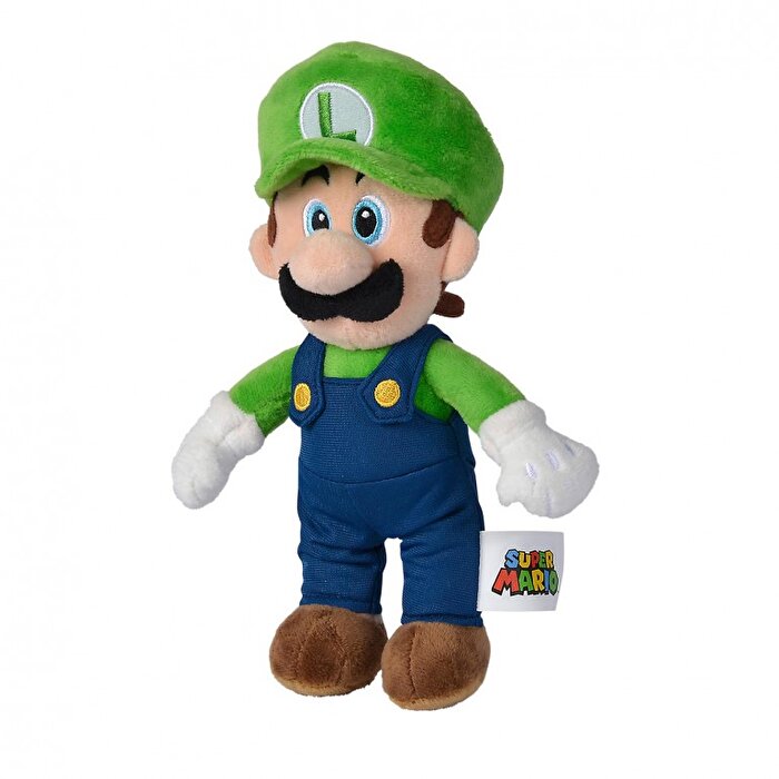 Super Mario 20 Cm Peluş Luigi
