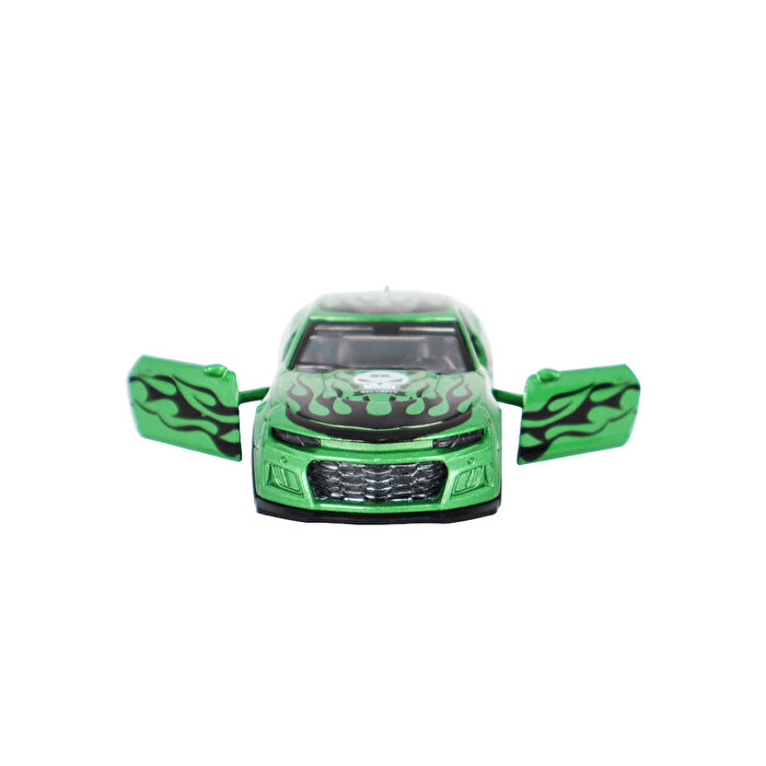 1:35 Çek Bırak Grafiti Renkli Araç Yeşil