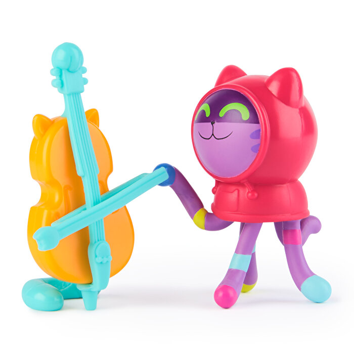 Gabby’s Dollhouse Daniel James DJ Catnip & Cello Figür ve Aksesuar Seti