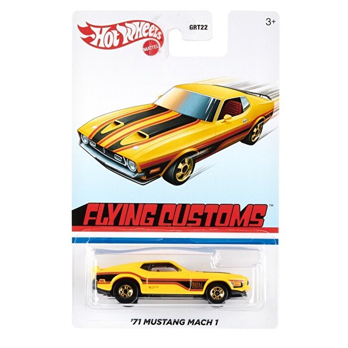 Hot Wheels Temalı Retro Arabalar '71 Mustang Mach GRT30