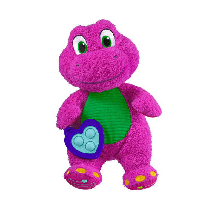 Fisher Price Barney Duyusal Peluş 30 Cm